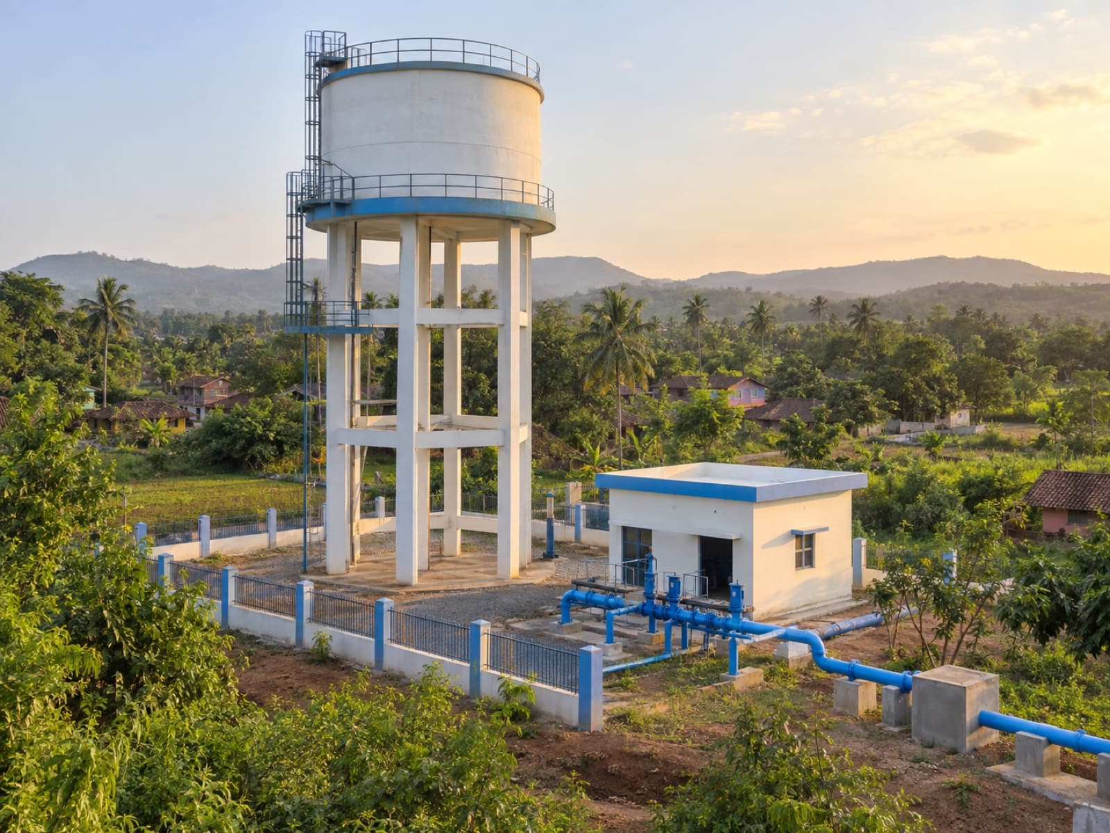Elevated Reservoir & Pump House