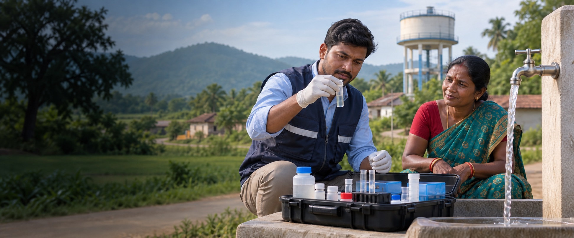 Water quality monitoring and laboratory testing